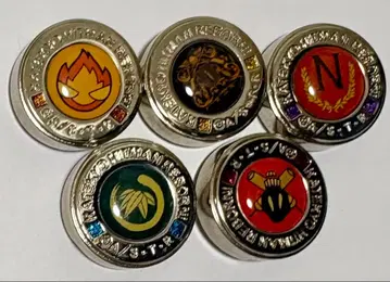 가정교사 히트맨 리본! 버튼 커버 전 5종 컴프 세트