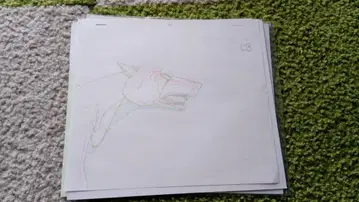 은하 전설 WEED 원화 애니메이션 셀화 레어 은아 -별똥별 은 C3