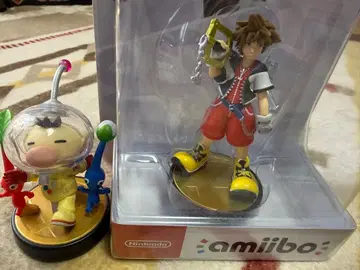 [ 세트 판매 ] 닌텐도 amiibo 소라 피크민 세트