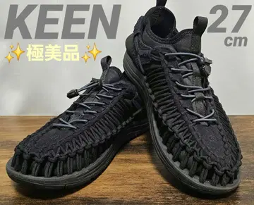 [ 상태 ] KEEN UNEEK HT 킨 유니크 블랙 블랙 27cm