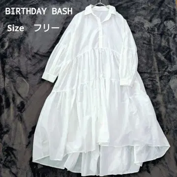 [ 생일 농구화 ] 롱 원피스 티어드 화이트 하늘하늘 프리