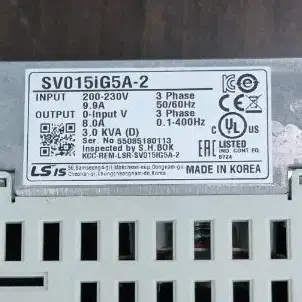 LSIS SV015iG5A-2 인버터(총수량36개)