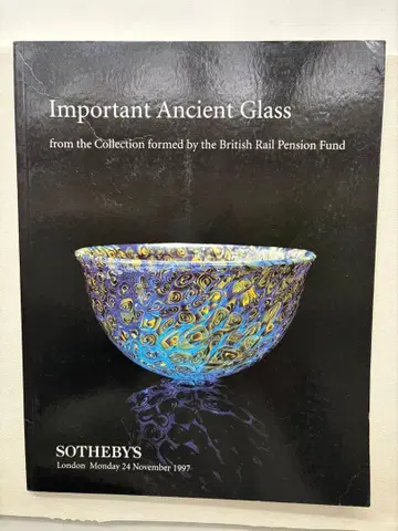 소더비 고대 유리 옥션 카탈로그 소더비즈