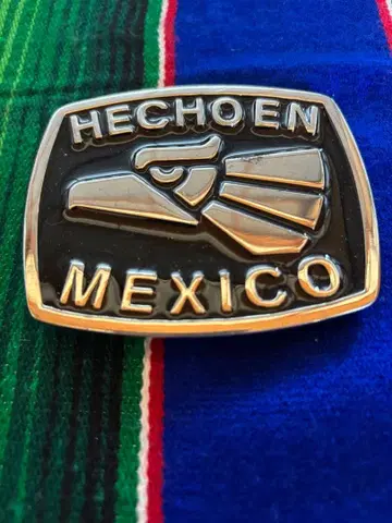 y2k 미국 LA 구매 빈티지 버클만 멕시코 심볼