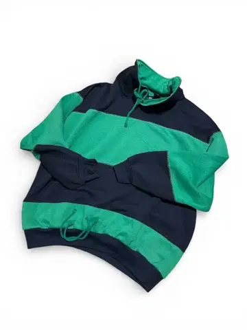 80s 더블 드로우 코드 맨투맨 vintage