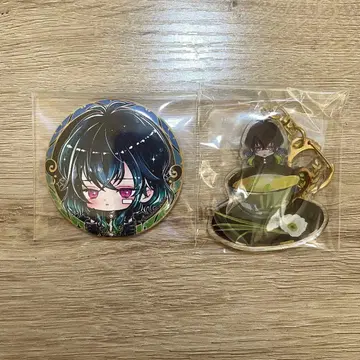 바스티안 악마 집사와 검은 고양이 캔뱃지 아크릴 키링