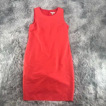 [ J.CREW ] 원피스 슬리브리스 코랄 무릎 기장 심플 고급