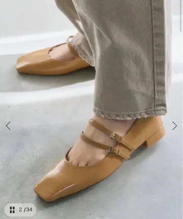 르 탈론 스퀘어 W 스트랩 메리 제인