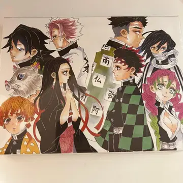 귀멸의 칼날 원화전 오리지널 굿즈 카드 스탠드