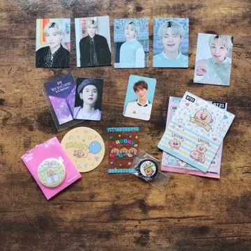 BTS 슈가 BT21 카페 등 묶음 판매