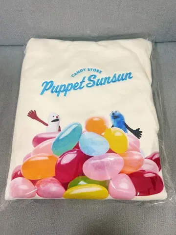 순순 자수 후드티 캔디 스토어 팝업