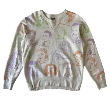 페로우즈 얼굴 프린트 맨투맨 Pherrow's Crewneck