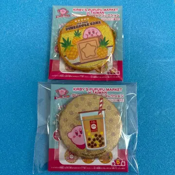 별의 커비 대만 한정판 캔뱃지 푸푸푸 마켓