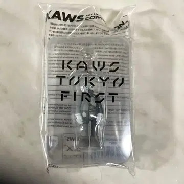 미사용 새상품 KAWS COMPANION (FLAYED) GREY 키링