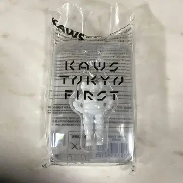 KAWS CHUM 화이트 키링