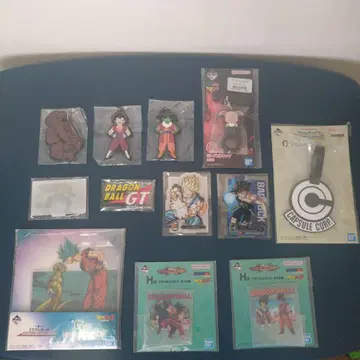 드래곤볼 1번 복권 하위상 아크릴 스탠드 등 세트