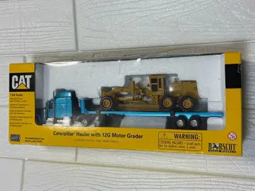 Cat Hauler With 12G Motor Grader 1:64