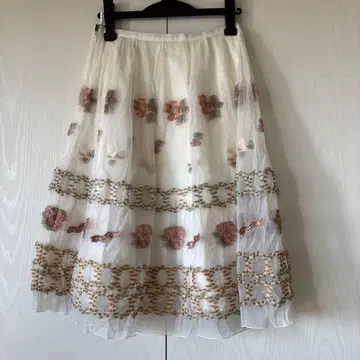 Lois CRAYON 쉬폰 롱 스커트