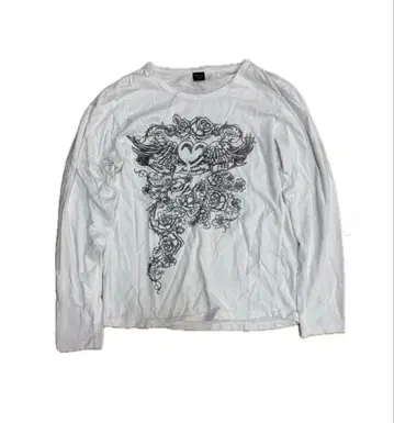 Y2K 00s archive lgb agate 라메 long sleeve