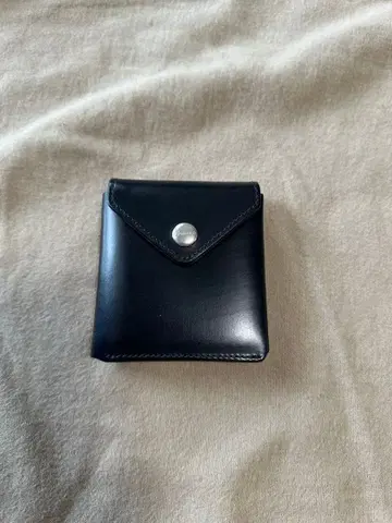 이케노하타 긴카텐 클램프 카와키치 별주 모델 브라이들 레더 지갑 블랙