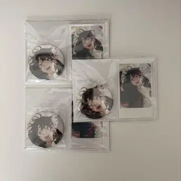 니지산지 사에구사 아키나 2024 생일 폴라로이드풍 카드 & 캔뱃지