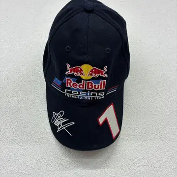 Red Bull Racing 세바스티안 베텔 캡 네이비
