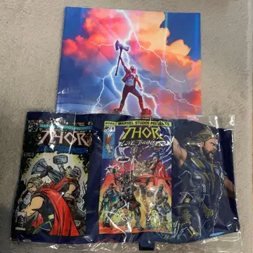 THOR 소 마블 북커버 & 팜플렛 아메리칸 코믹스