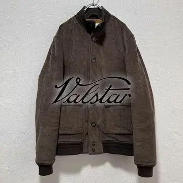 [컨디션 최상] 현행 Valstar 코듀로이 블루종 브라운 46