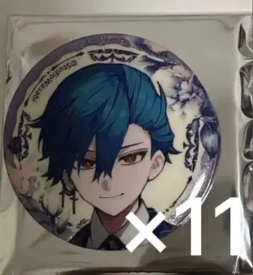 악마 집사와 검은 고양이 아쿠네코 하우레스 글리터 캔뱃지 4주년