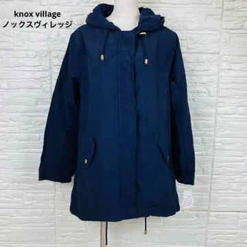 [ 미사용 ] 녹스빌리지 네이비 마운틴 후드티 후드 부착 사이즈 M