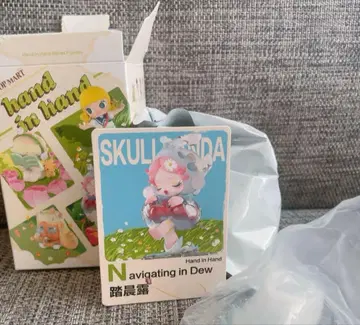 POPMART Hand in Hand 시리즈 SKULLPANDA