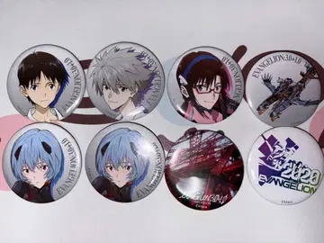 극장판 신에반게리온 캔뱃지 8세트