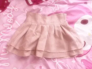 미셸 마카롱 슬림 레그가 되는 스커트 더스티 핑크 XS 사이즈