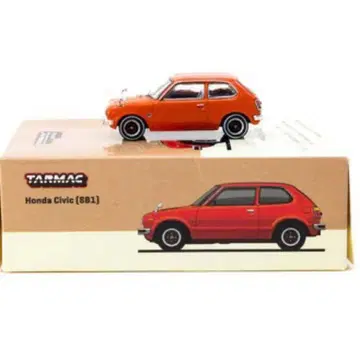 [ 새상품 미개봉 ] 터맥 웍스 1/64 혼다 시빅 SB1 오렌지