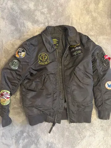 ALPHA 알파 CWU-45/P MA-1 플라이트 자켓 S 사이즈