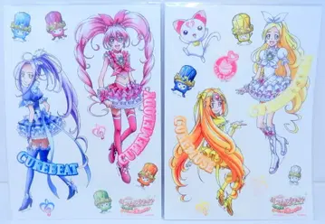 선스타 문구 스위트 프리큐어 데코레이션 스티커 세트 1011G