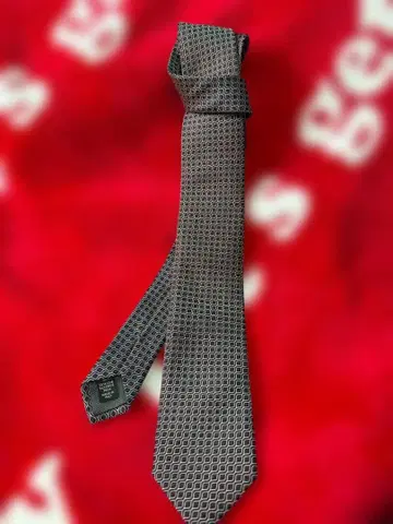 Ermenegildo Zegna 기하학 패턴 넥타이