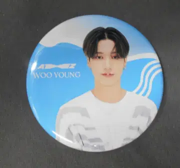 ATEEZ Dreamers WOO YOUNG Can Badge front