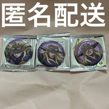자이로 체펠리 캔뱃지 3개 세트 점페스 SBR 7부 죠죠