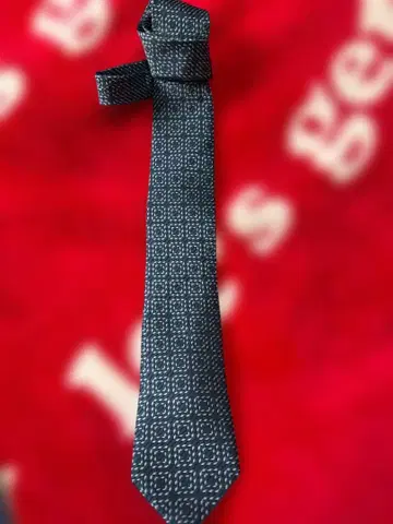 Ermenegildo Zegna 기하학 패턴 넥타이