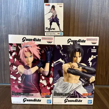 나루토 그란디스타 사스케/사쿠라 Figuno 사스케 3체 묶음 판매