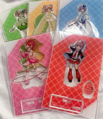 수호캐릭터! 히나모리 아무 아크릴 스탠드 5종 세트