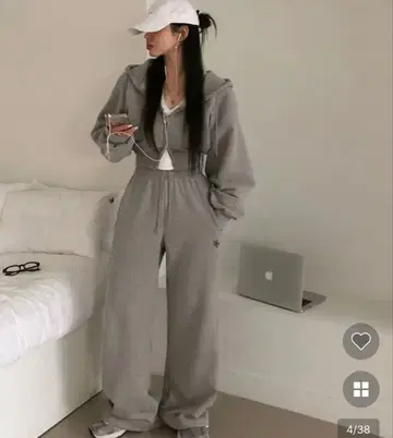 [beidelli made] 로고 지퍼 후드티 & 2TYPE 팬츠 SET