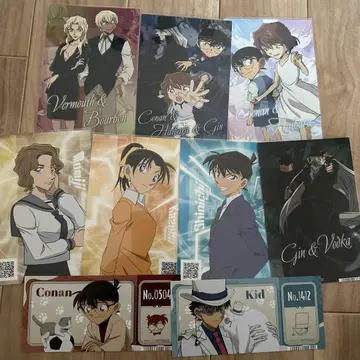 명탐정 코난 종이류, 씰, 카드 묶음 판매
