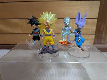 드래곤볼 UG 4세트 손오공 비루스 쿠우라 오공 블랙