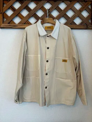 유니버설 오버롤 베이지 커버올