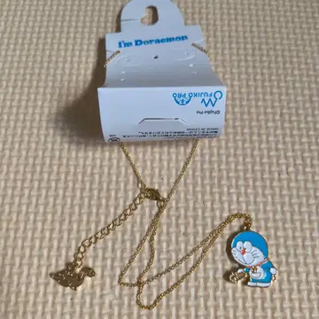 도라에몽 Im Doraemon 골드 목걸이 미사용