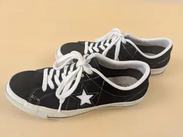 컨버스 원스타 블랙 스웨이드