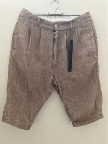 ISAMUKATAYAMA BACKLASH 린넨 하프 팬츠 S