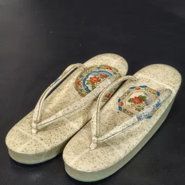 신구품 22cm 천연색 타일풍 거울 뒷면 무늬 조리 캐주얼 d679